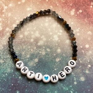 Taylor Swift-Inspired “ANTI-HERO” Bracelet